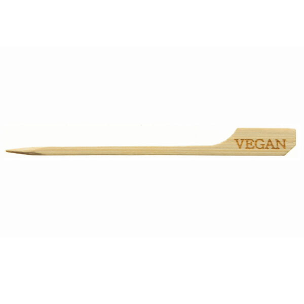 Vegan Branded Bamboo Skewers