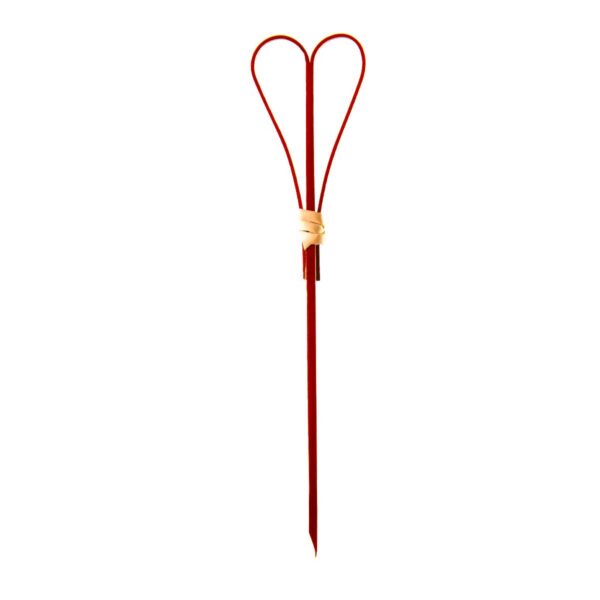 Bamboo Looped Red Skewer