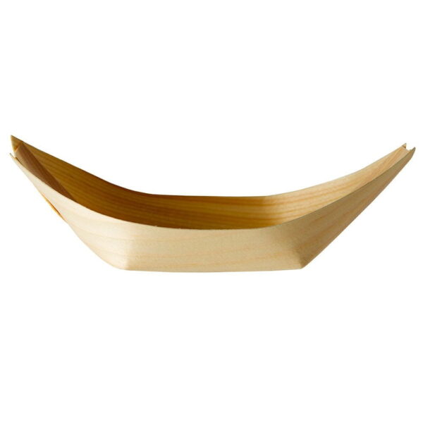 Bamboo Food Boats 190mm