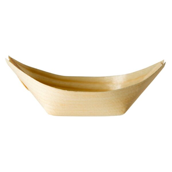 Bamboo Food Boats 90mm